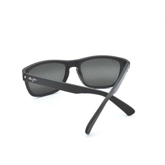 Maui Jim South Swell MJ 755-2m Matte Black / Neutral Grey Polarized Lenses - Picture 6 of 6